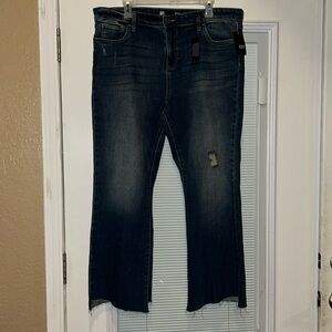 Kut From The Kloth Kelsey High Rise Ankle Flare Jeans